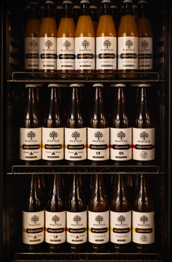 Bottled beer — Miastolas Brewery